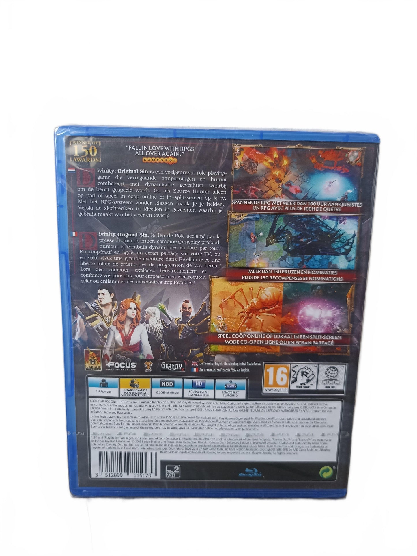 Divinity: Original Sin – Enhanced Edition — PlayStation 4 — PS4