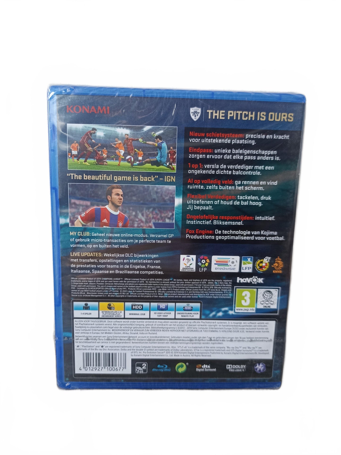 PES 2015 — PlayStation 4 — PS4