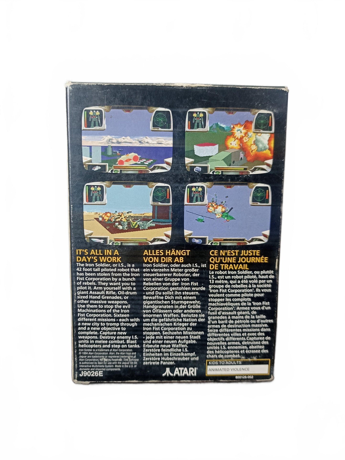 Iron Soldier — Atari Jaguar — JAG