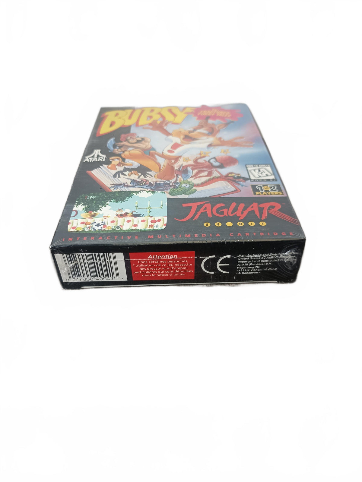 Bubsy in Fractured Furry Tales — Atari Jaguar — JAG