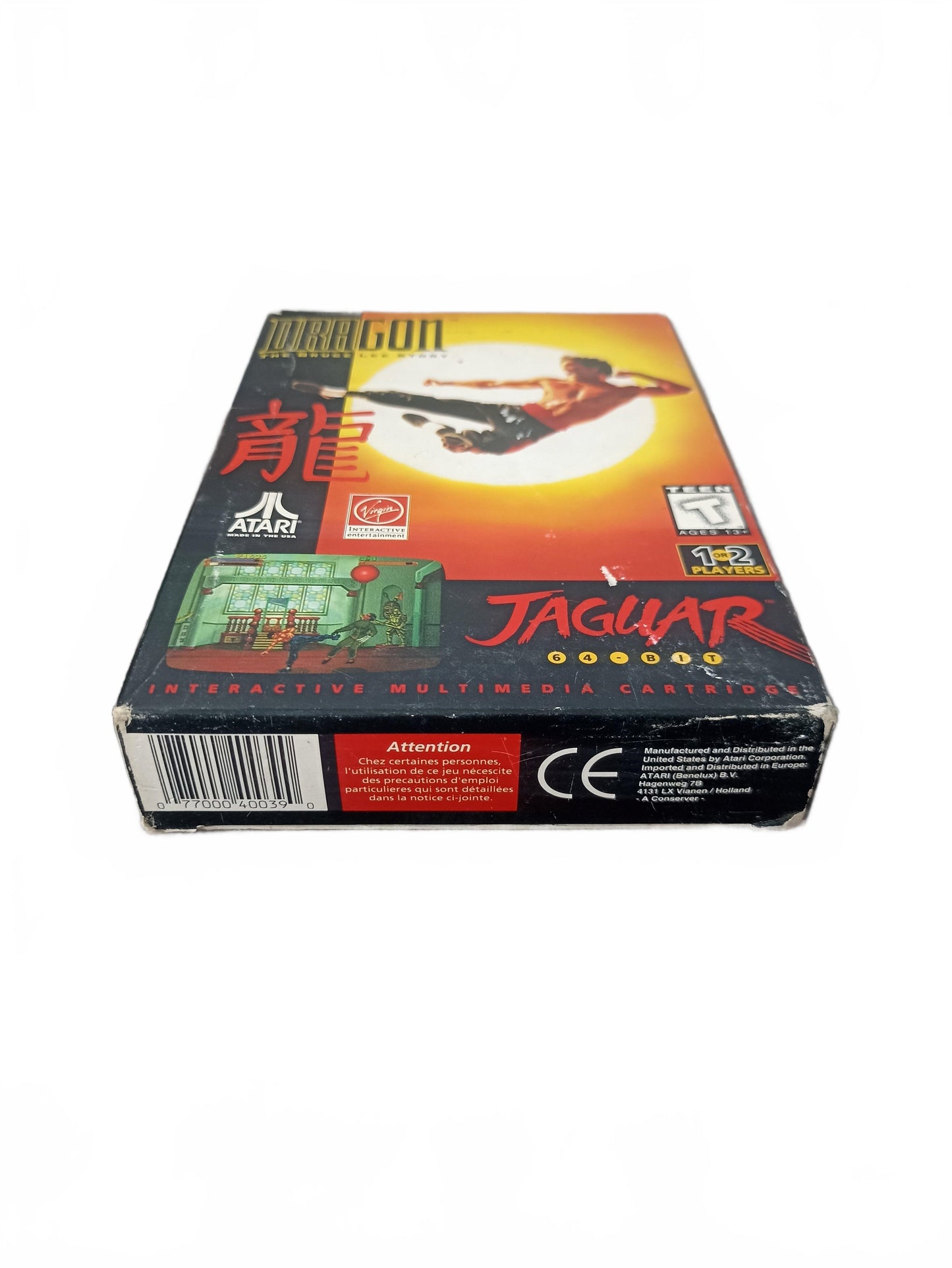 Dragon: The Bruce Lee Story — Atari Jaguar — JAG
