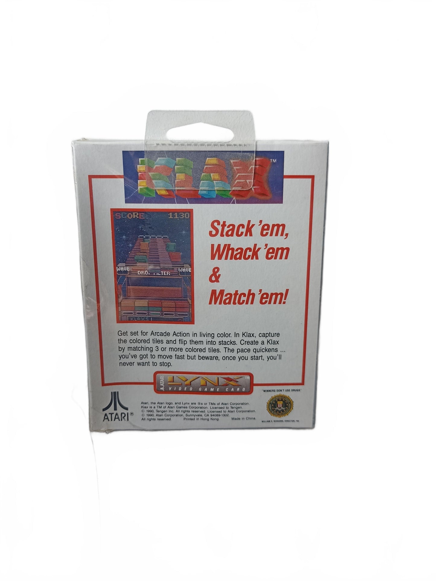 Klax — Atari Lynx — LYNX