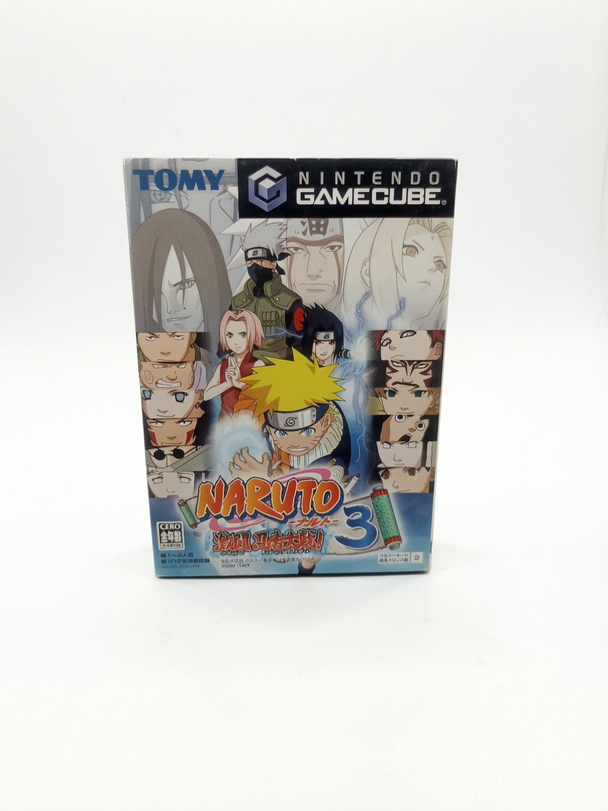 Naruto: Gekitō Ninja Taisen! 3 — Nintendo GameCube — NGC