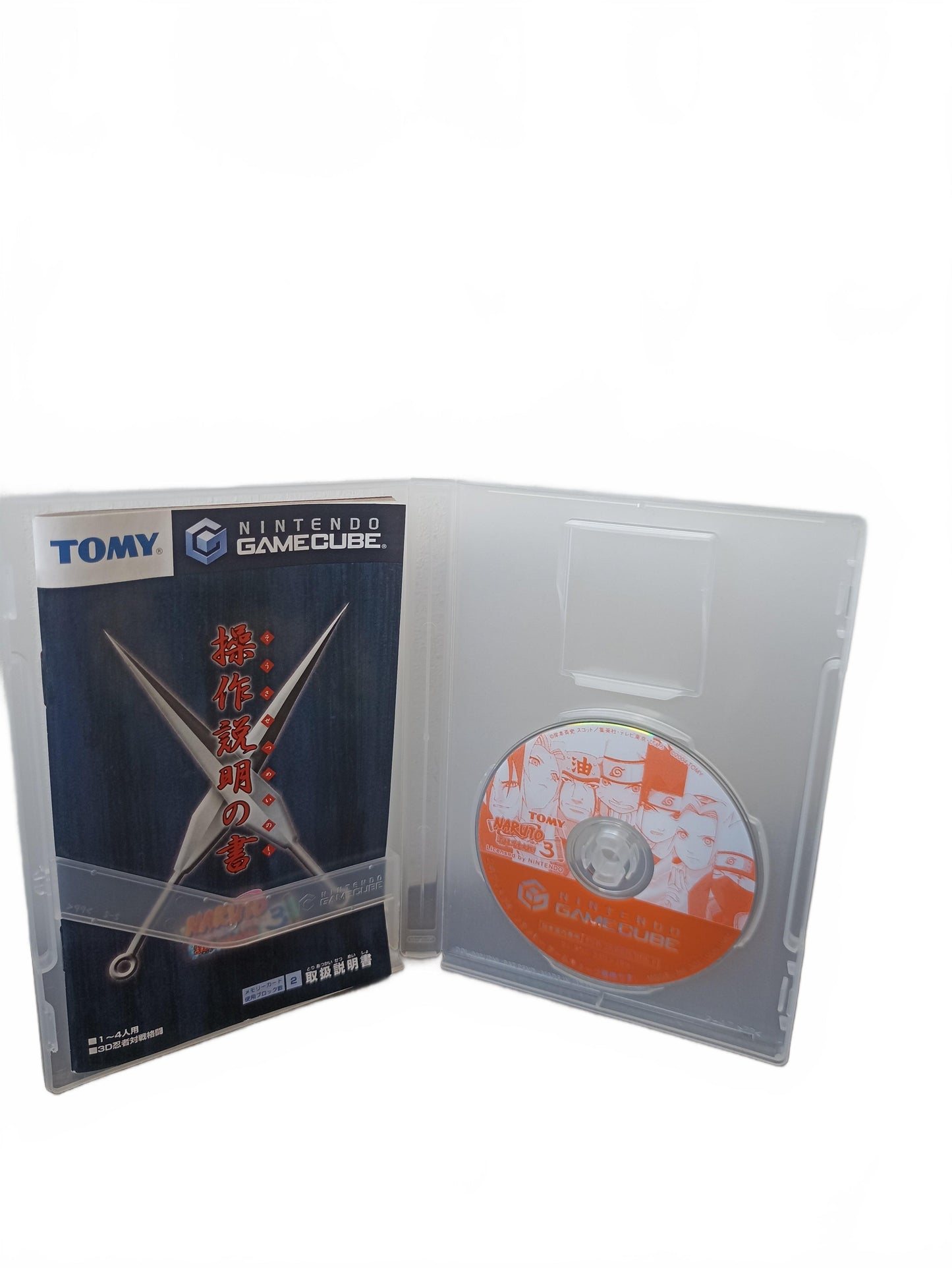 Naruto: Gekitō Ninja Taisen! 3 — Nintendo GameCube — NGC