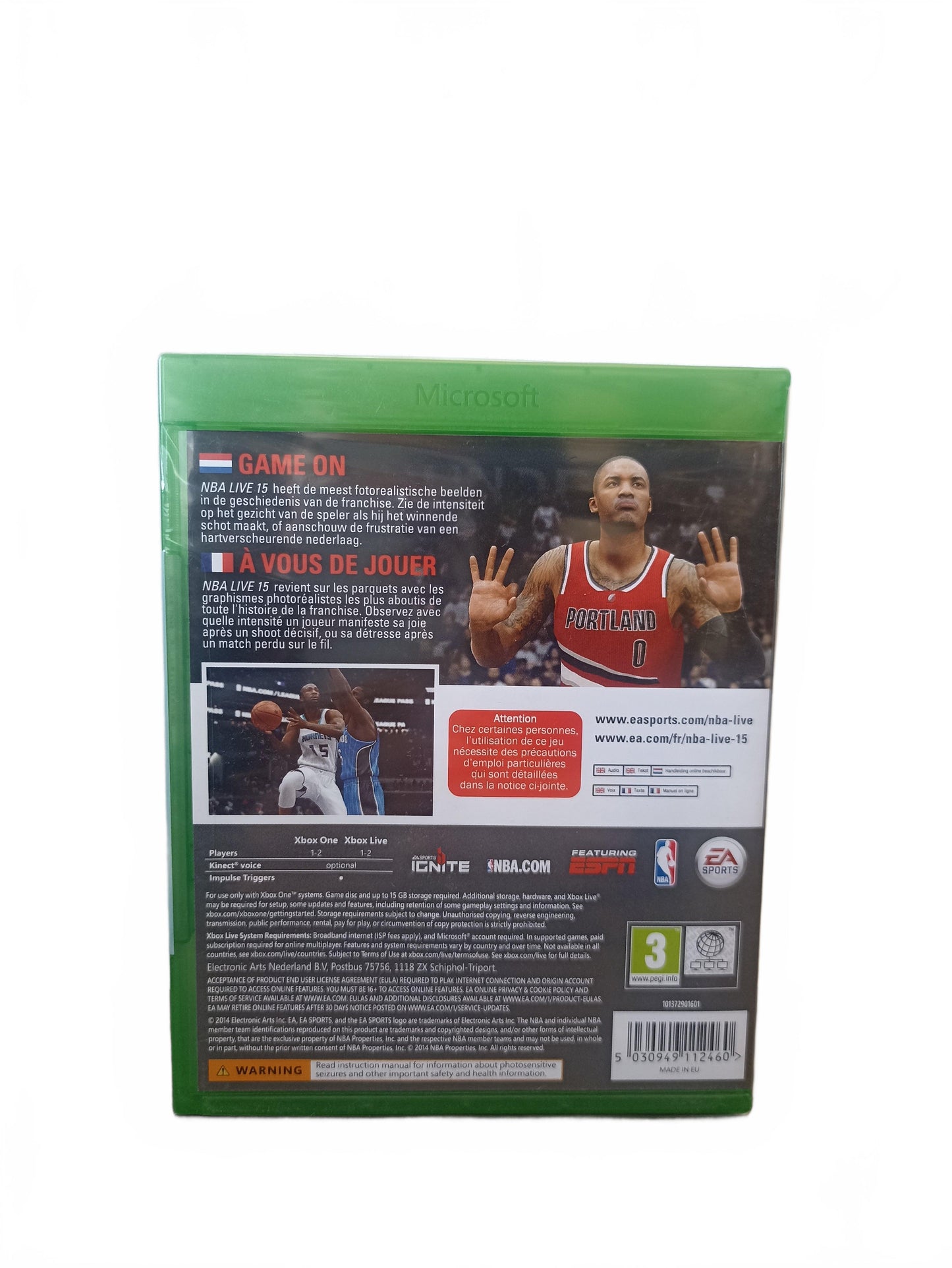 NBA Live 15 — Xbox One — XONE