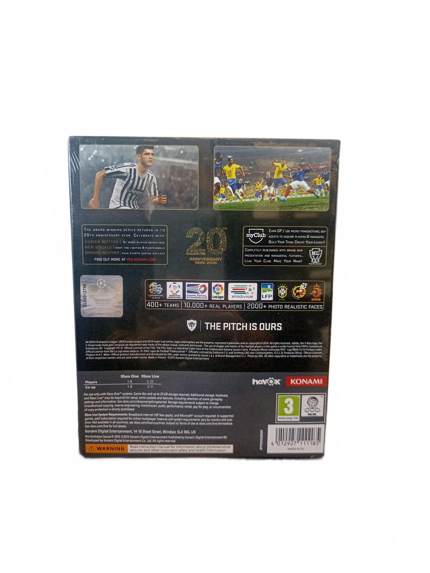 PES 2016 — Xbox One — XONE