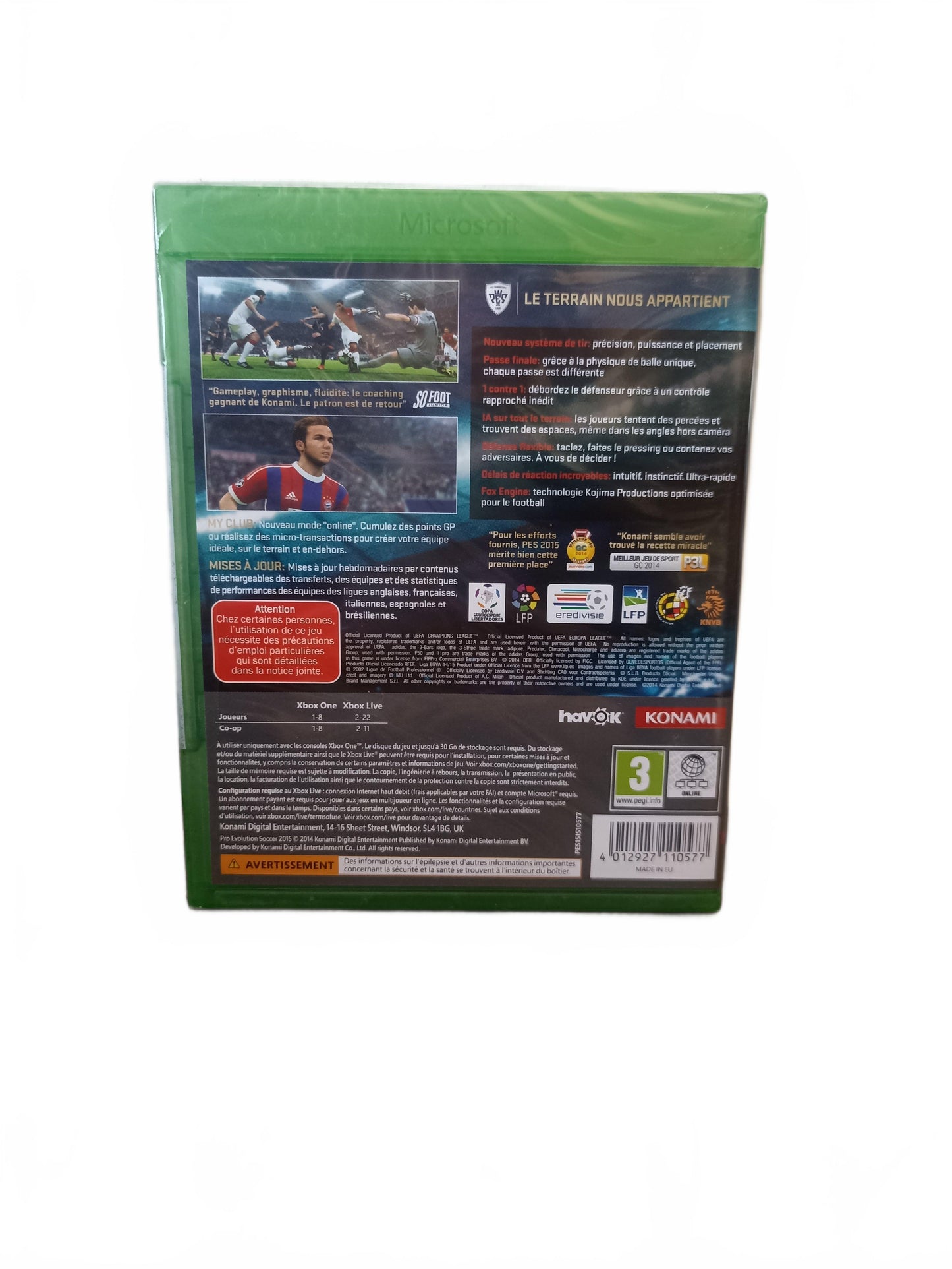 PES 2015 — Xbox One — XONE
