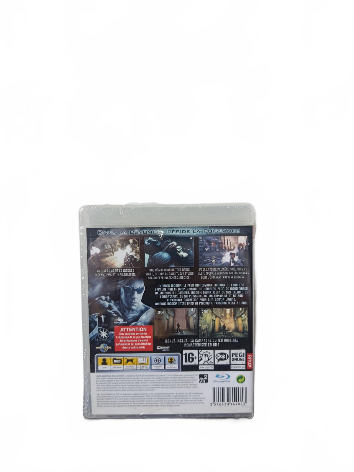 The Chronicles of Riddick: Assault on Dark Athena PlayStation 3 PS3 Reblister