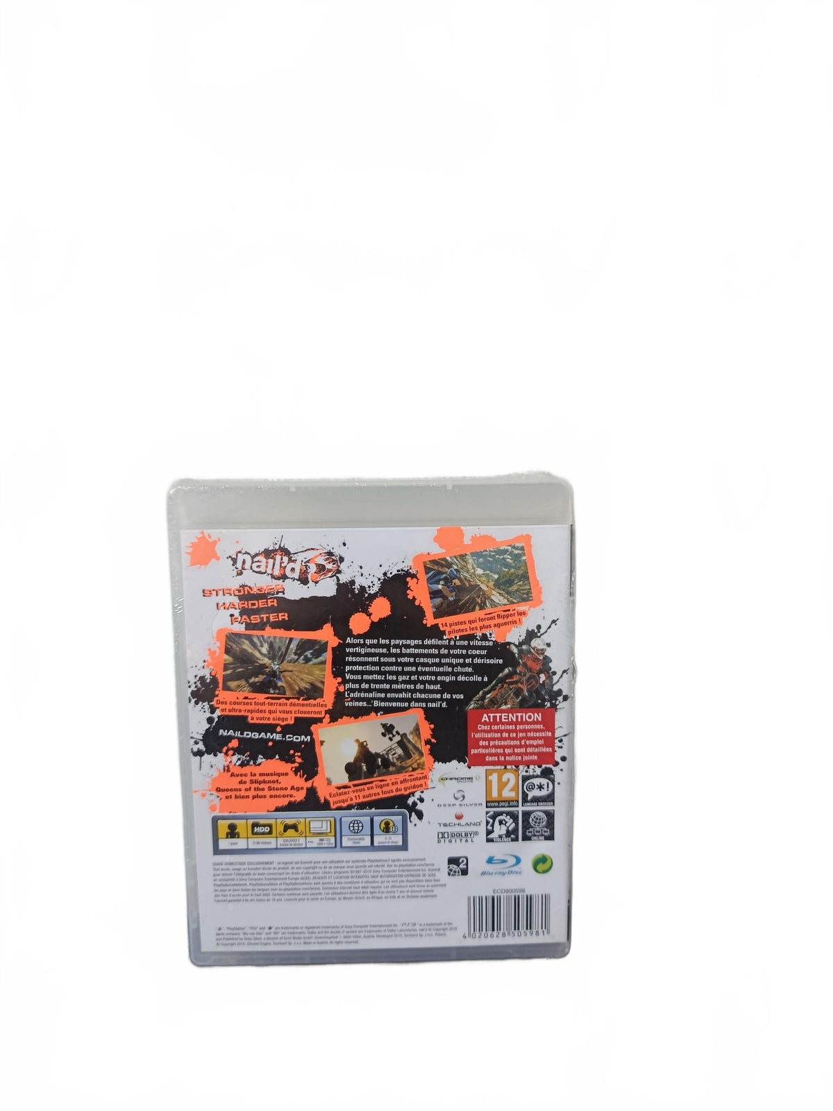 Nail'd PlayStation 3 PS3 Reblister