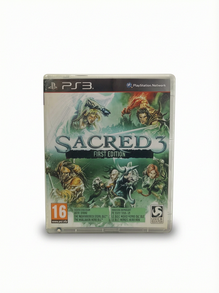 Sacred 3: First Edition PlayStation 3 PS3 Reblister