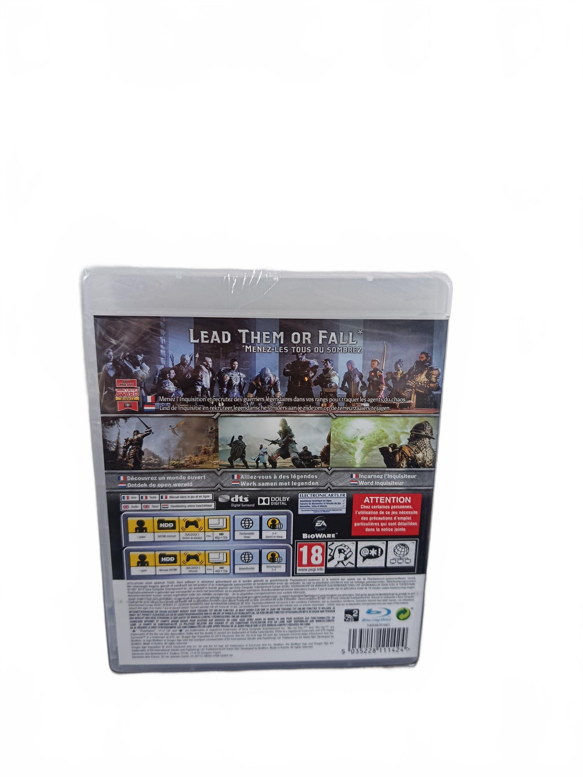 Dragon Age: Inquisition PlayStation 3 PS3 Reblister