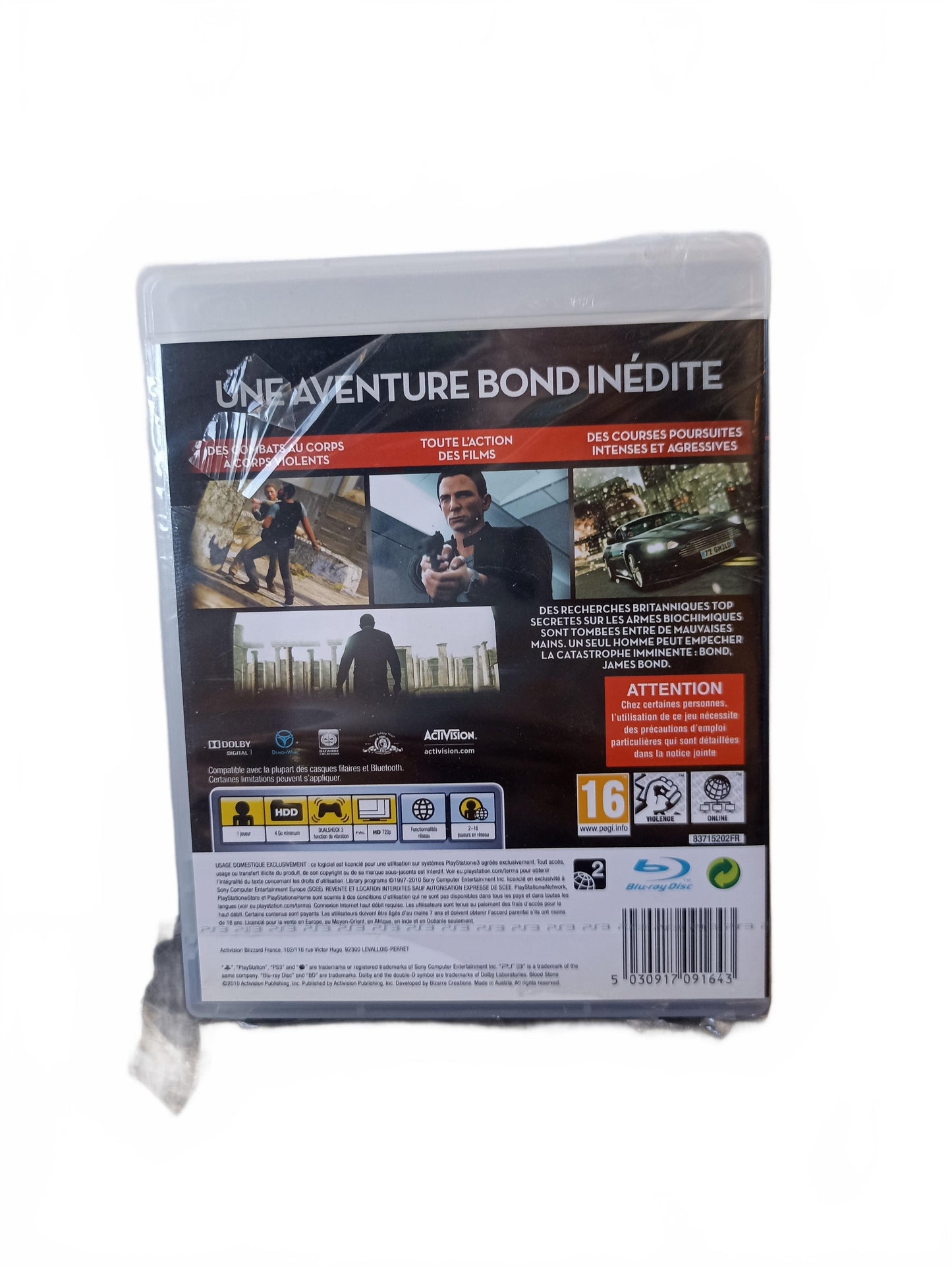 007: Blood Stone — PlayStation 3 — PS3
