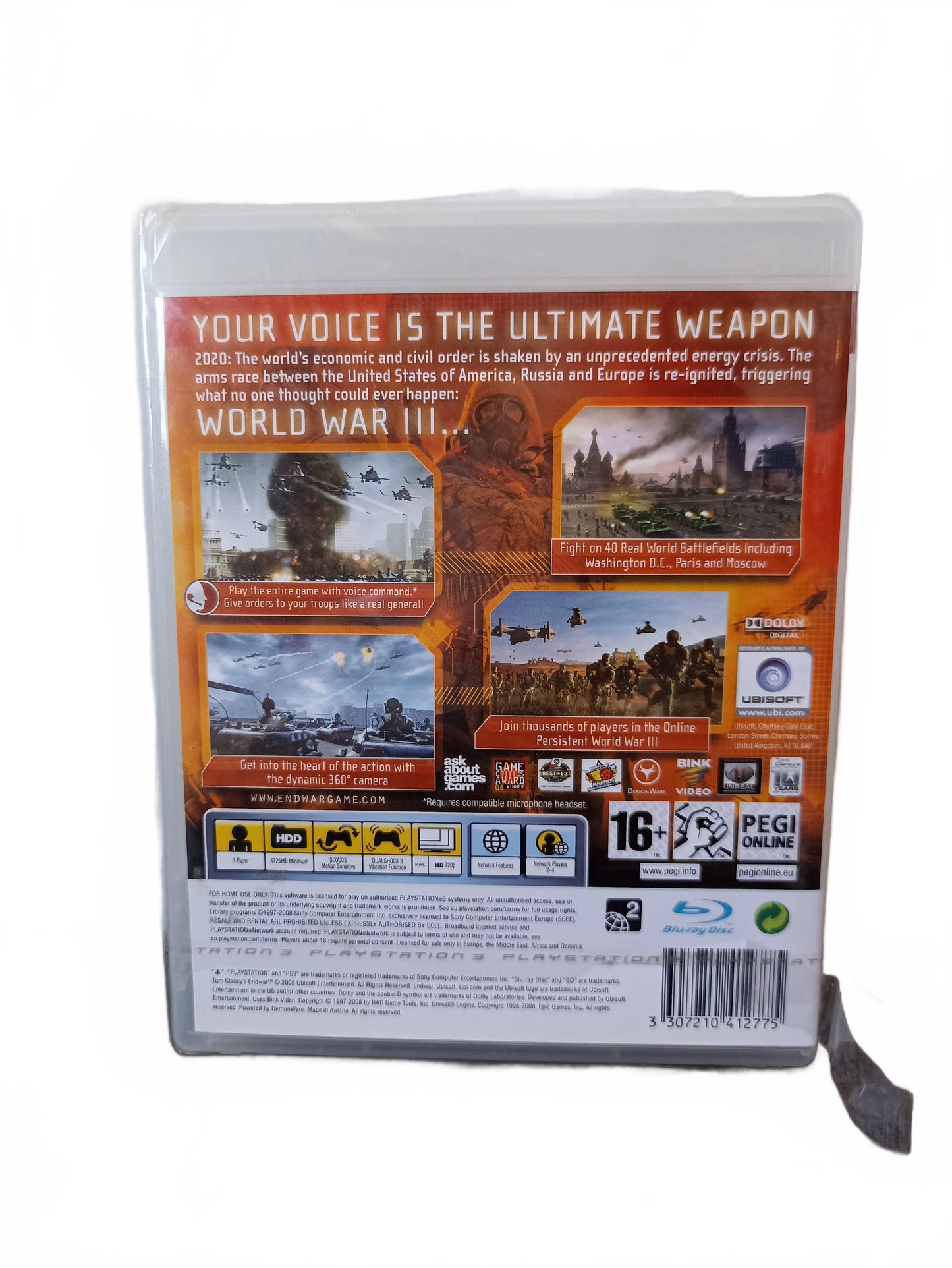 Tom Clancy’s EndWar — PlayStation 3 — PS3