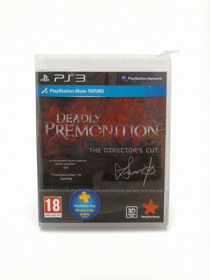 Deadly Premonition: The Director’s Cut — PlayStation 3 — PS3