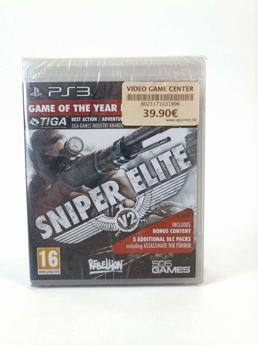 Sniper Elite V2 — PlayStation 3 — PS3