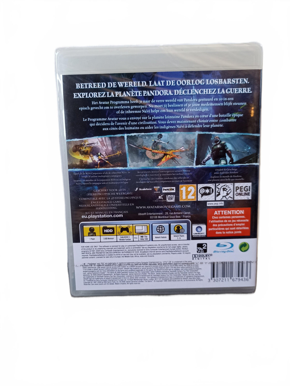 James Cameron’s Avatar: The Game — PlayStation 3 — PS3
