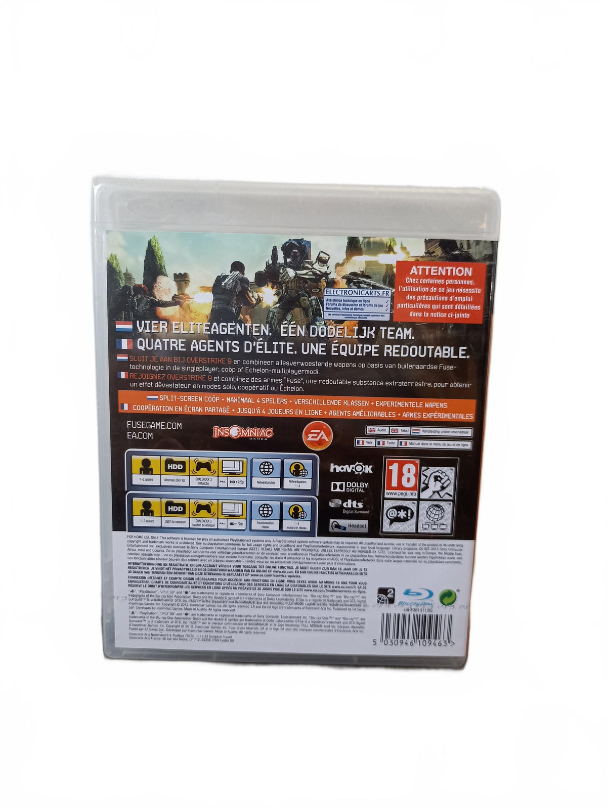 Fuse — PlayStation 3 — PS3