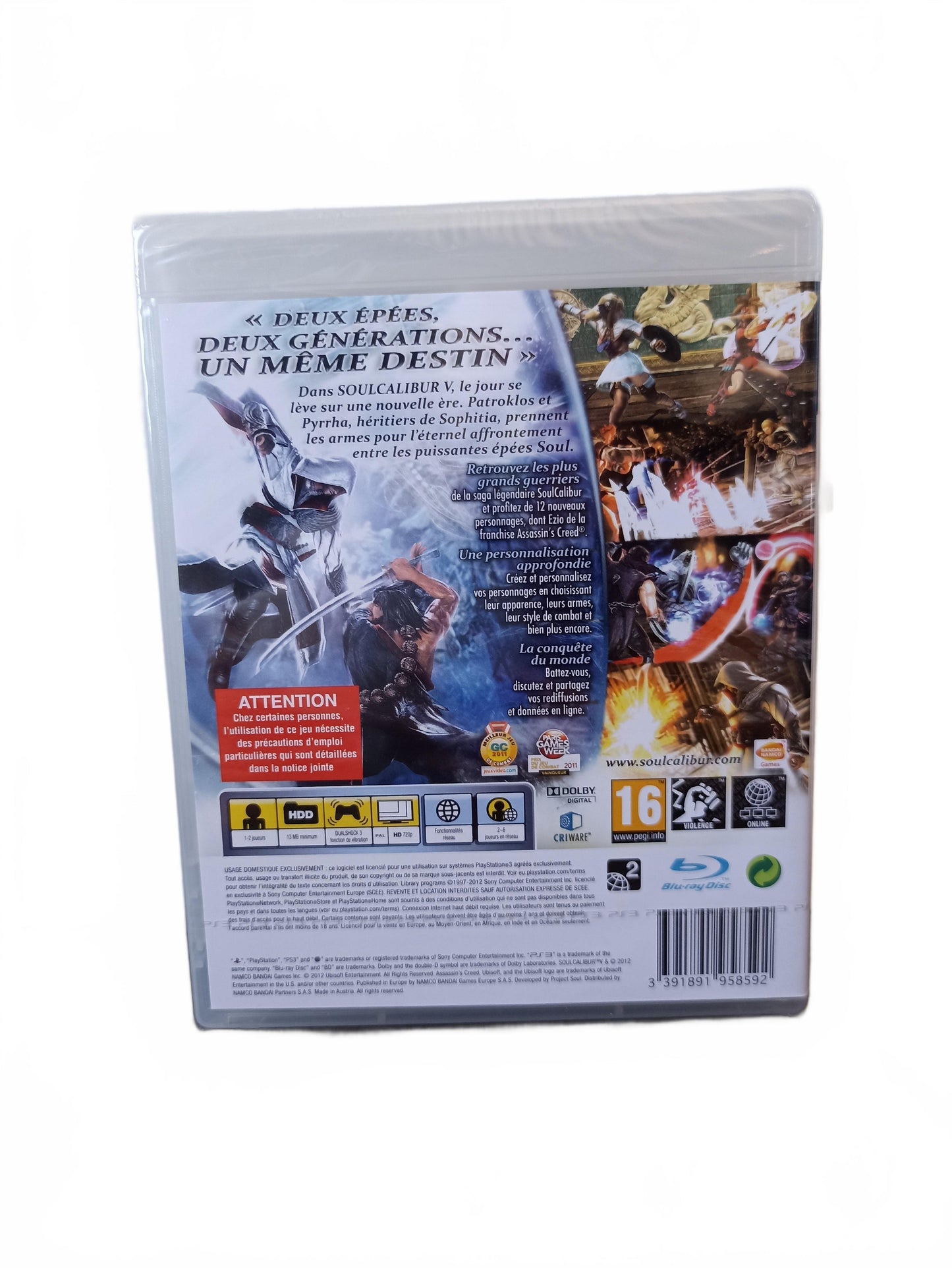 SoulCalibur V — PlayStation 3 — PS3