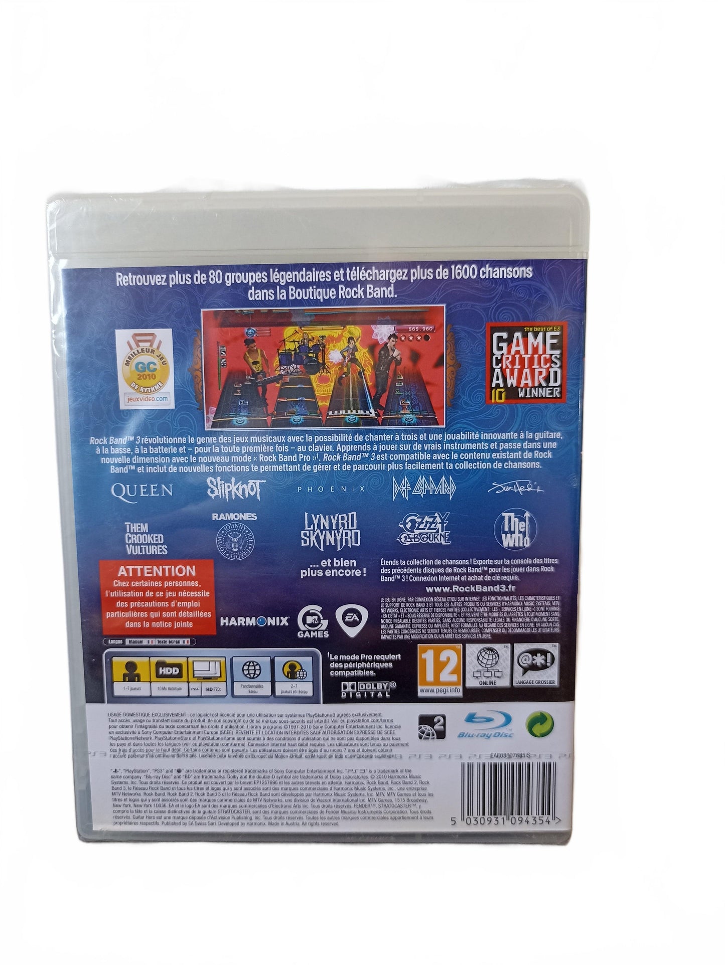 Rock Band 3 — PlayStation 3 — PS3