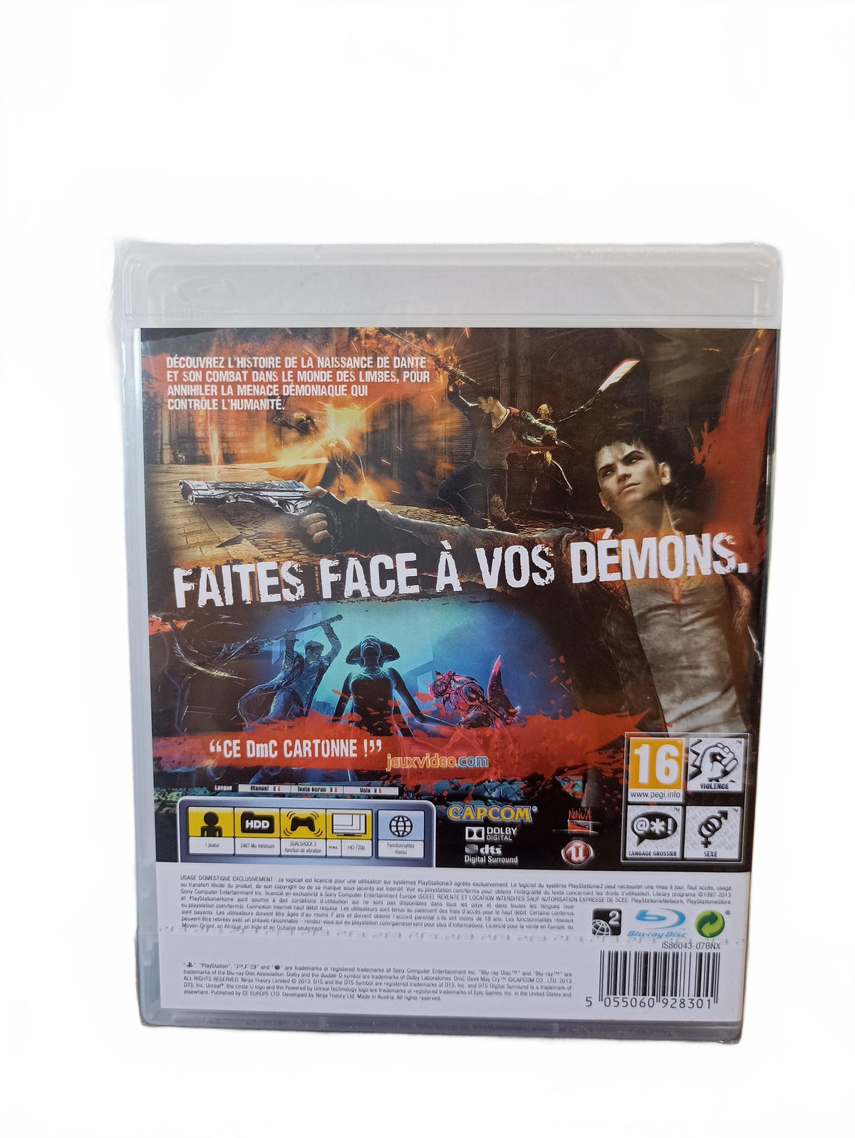 DmC: Devil May Cry — PlayStation 3 — PS3