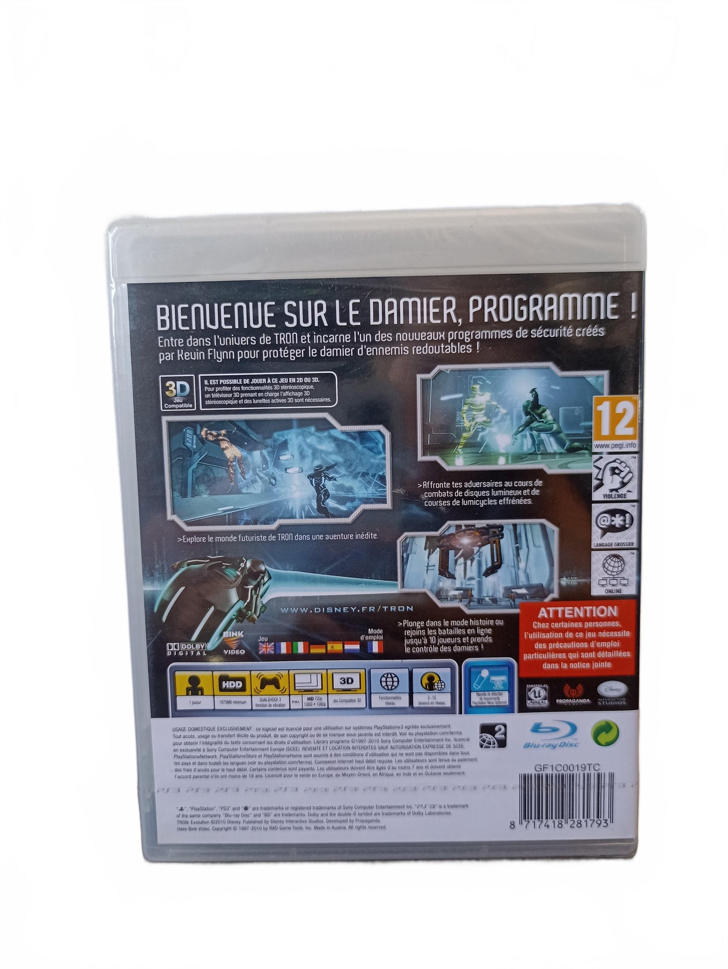 TRON: Evolution — PlayStation 3 — PS3