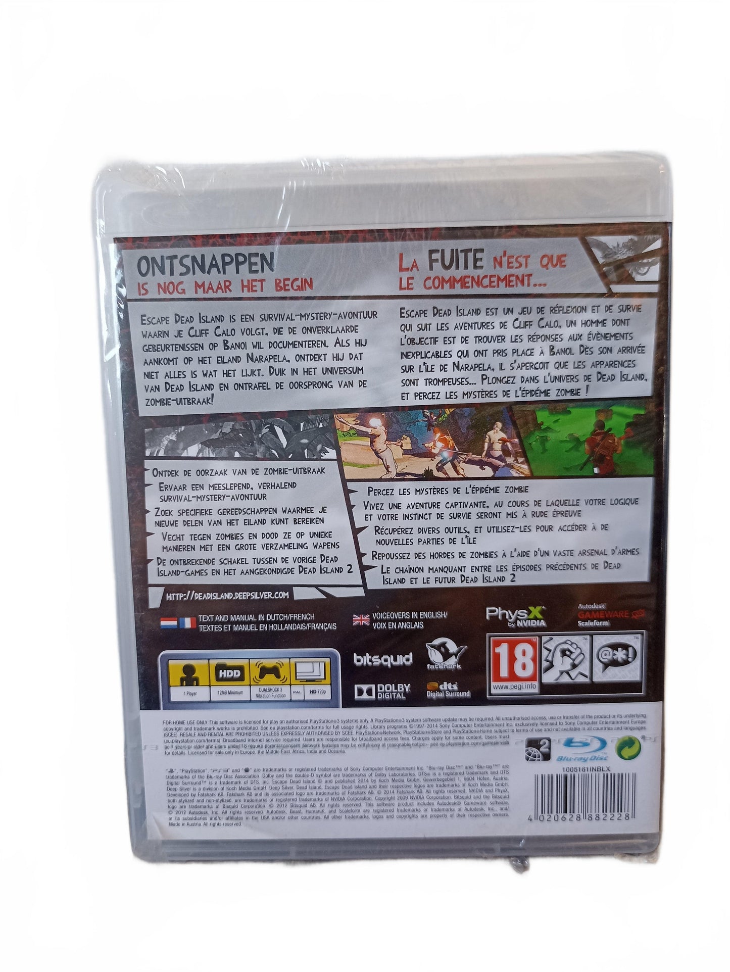 Escape Dead Island — PlayStation 3 — PS3 Neuf