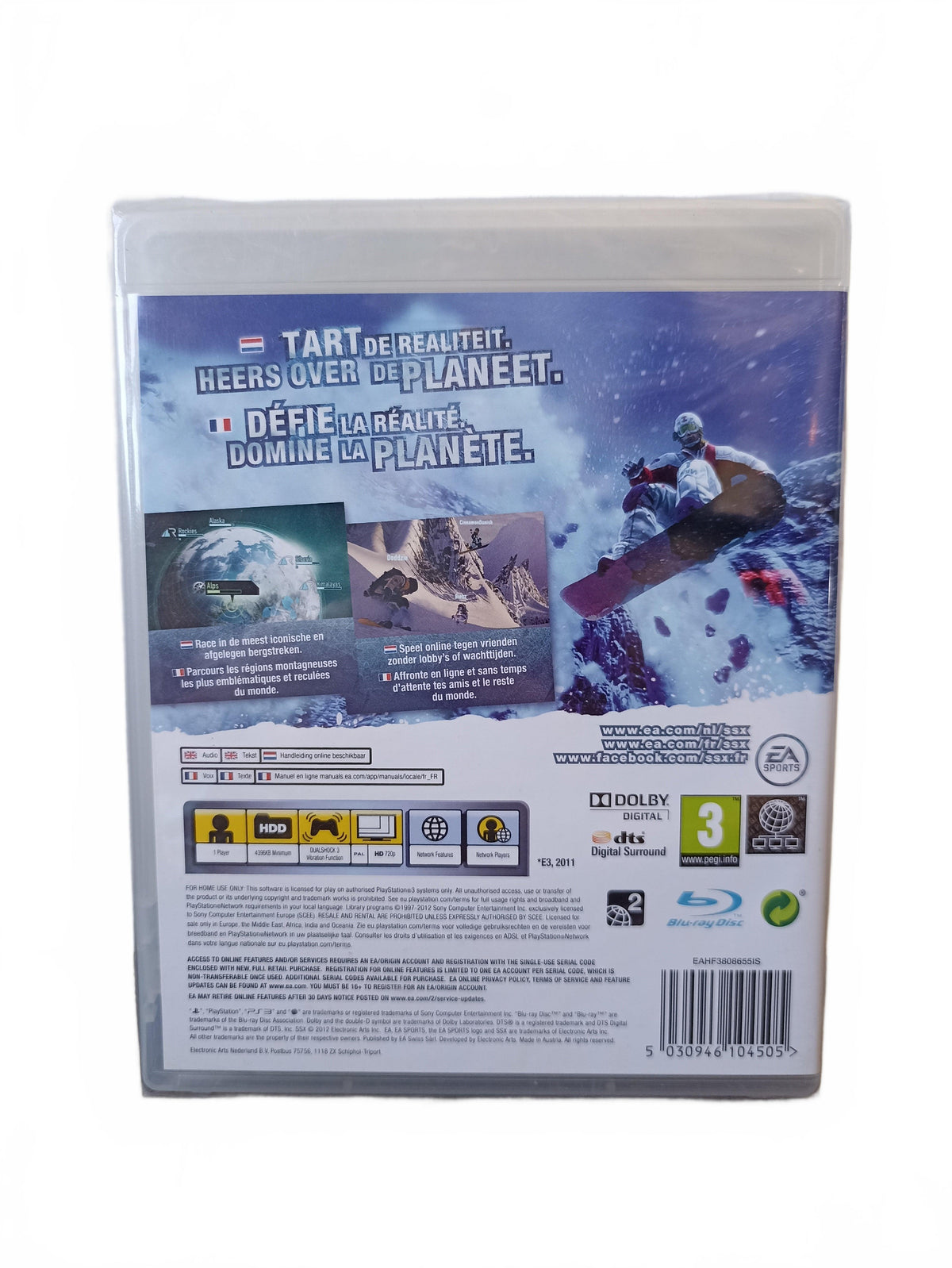 SSX — PlayStation 3 — PS3 Neuf