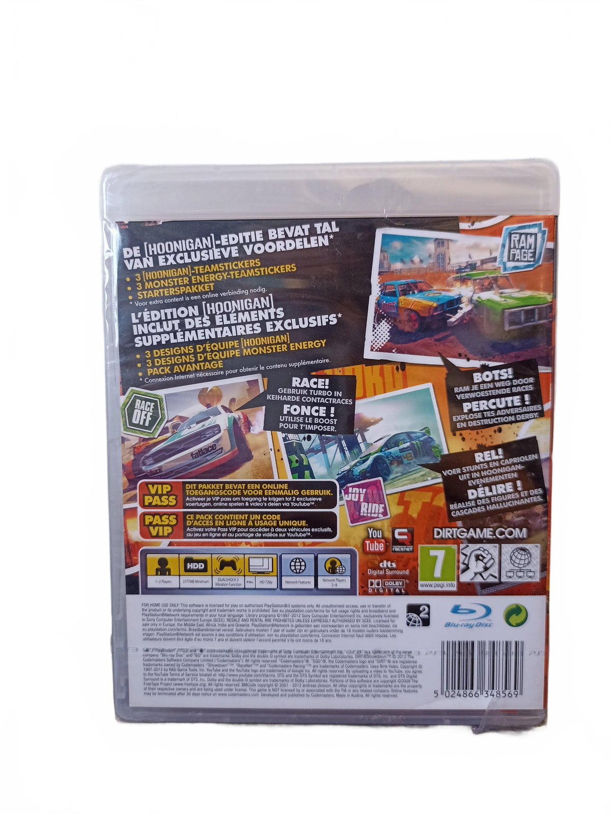 DiRT Showdown — PlayStation 3 — PS3 Neuf