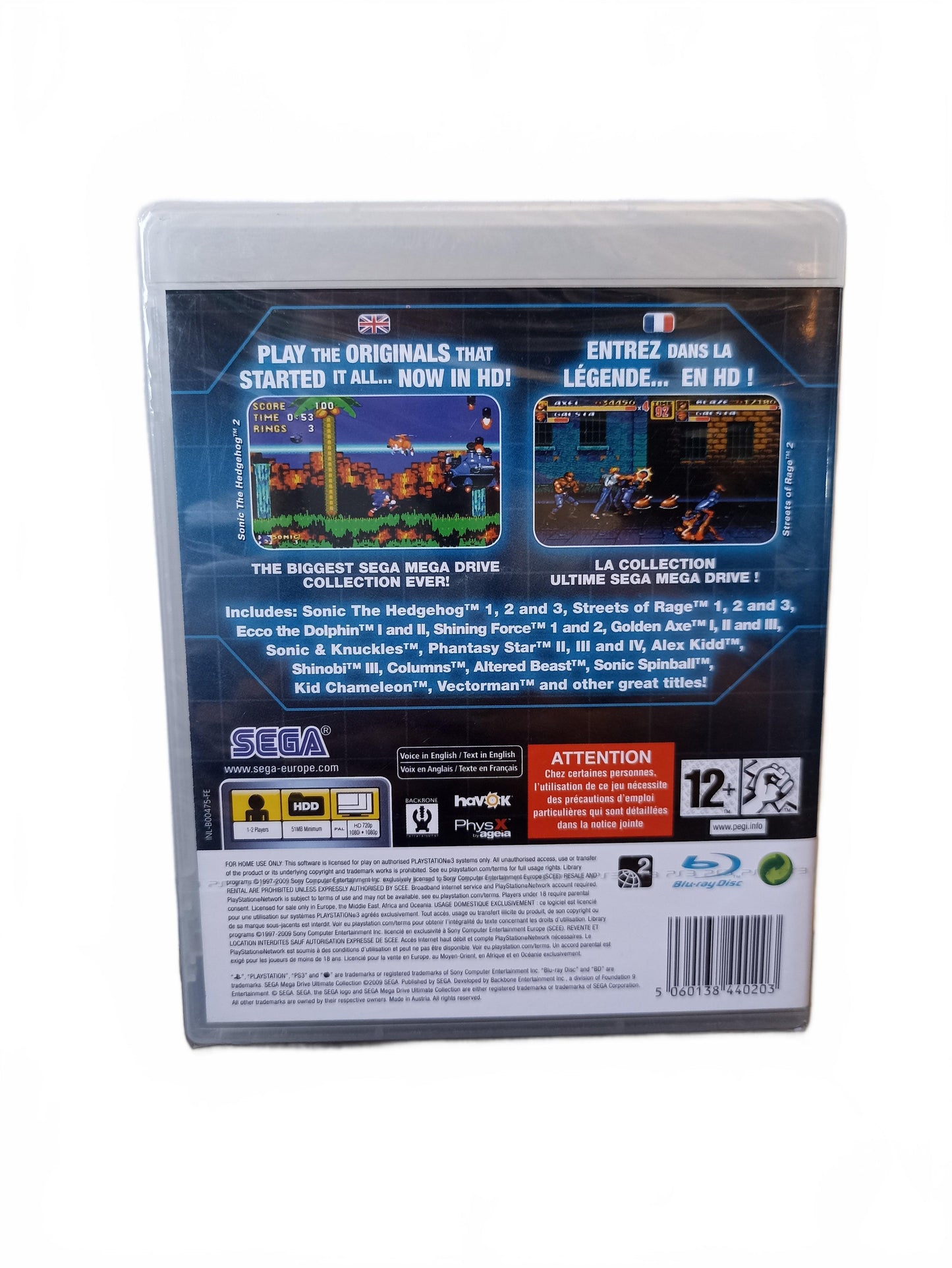 SEGA Mega Drive Ultimate Collection — PlayStation 3 — PS3 Neuf