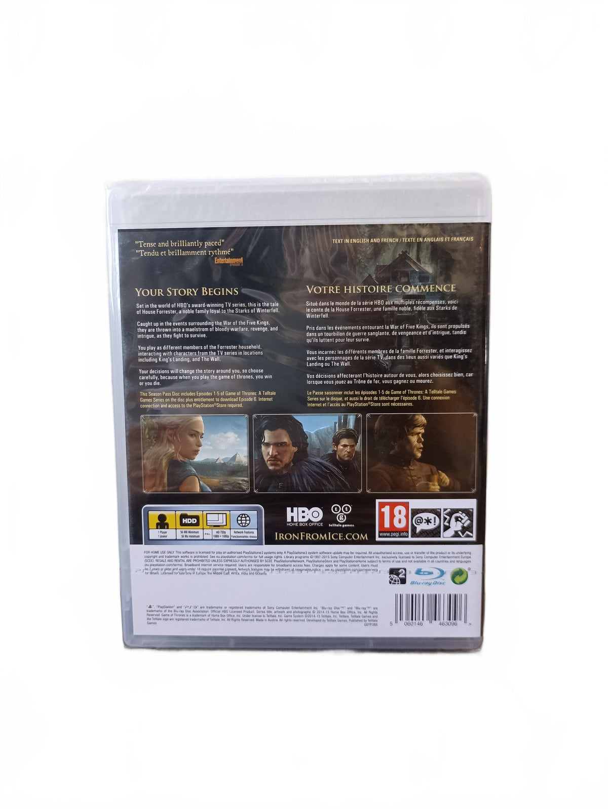 Game of Thrones — PlayStation 3 — PS3 Neuf