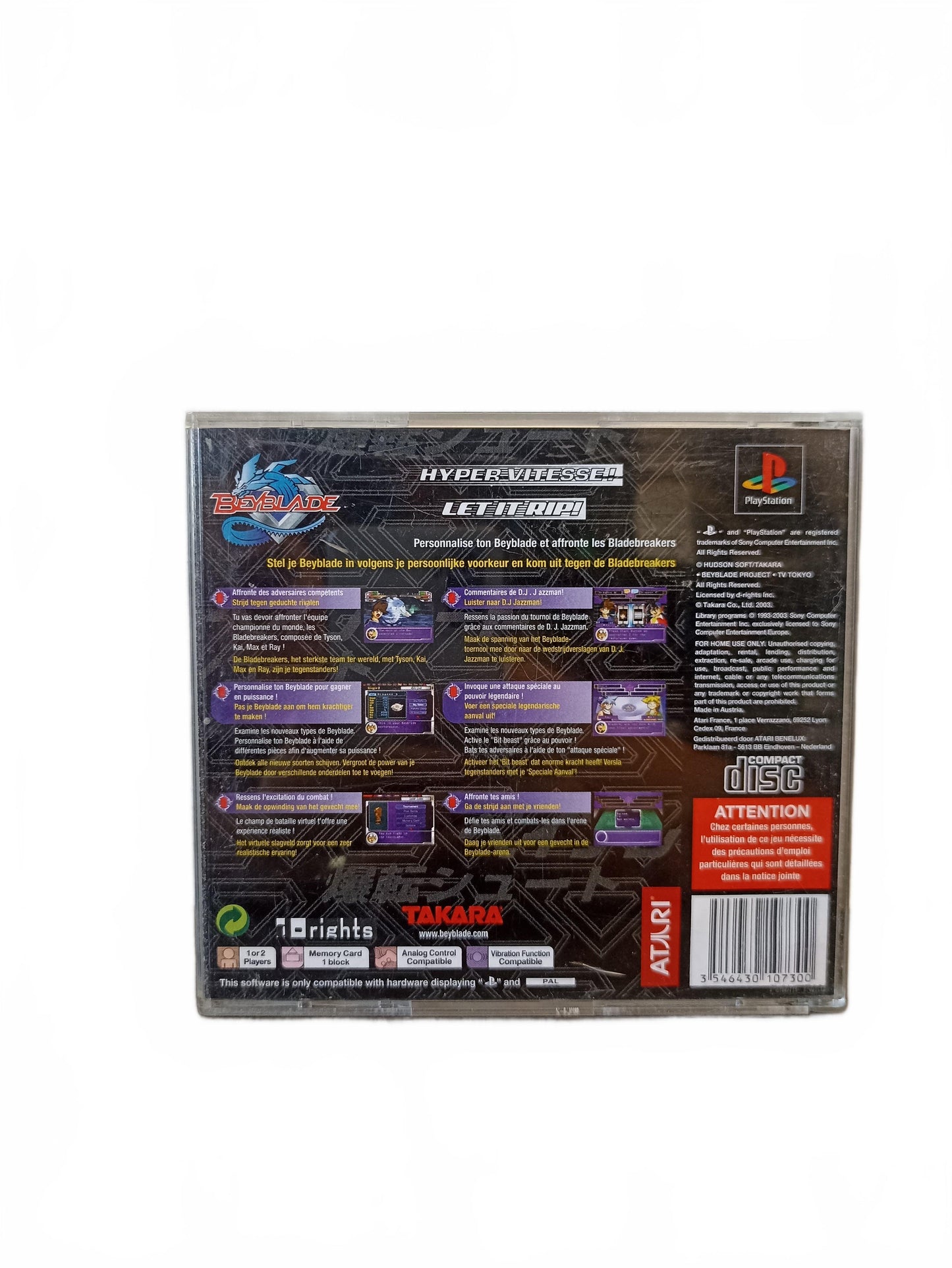 Beyblade — PlayStation — PS1 Seconde Vie