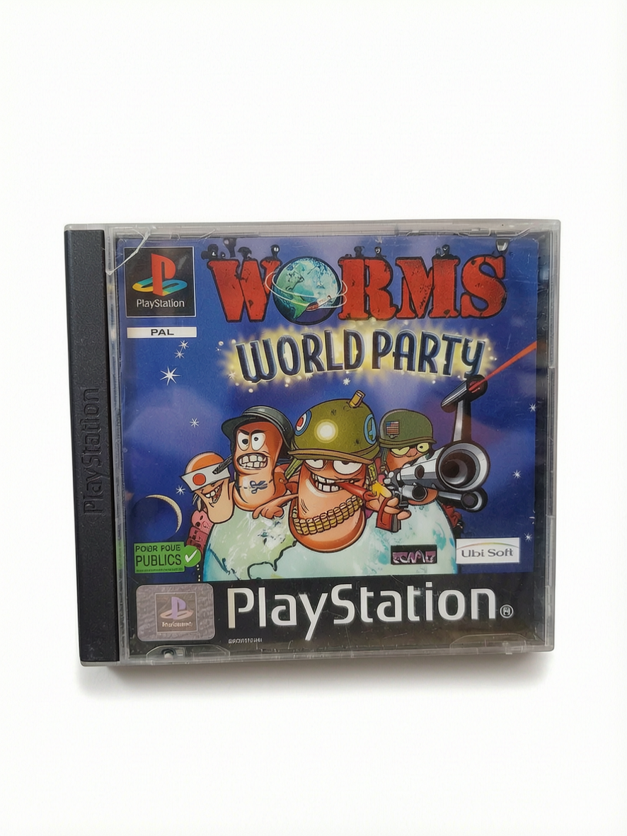 Worms World Party  PlayStation 1 PS1 Seconde Vie