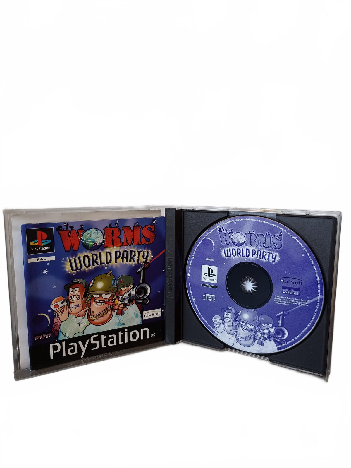Worms World Party  PlayStation 1 PS1 Seconde Vie