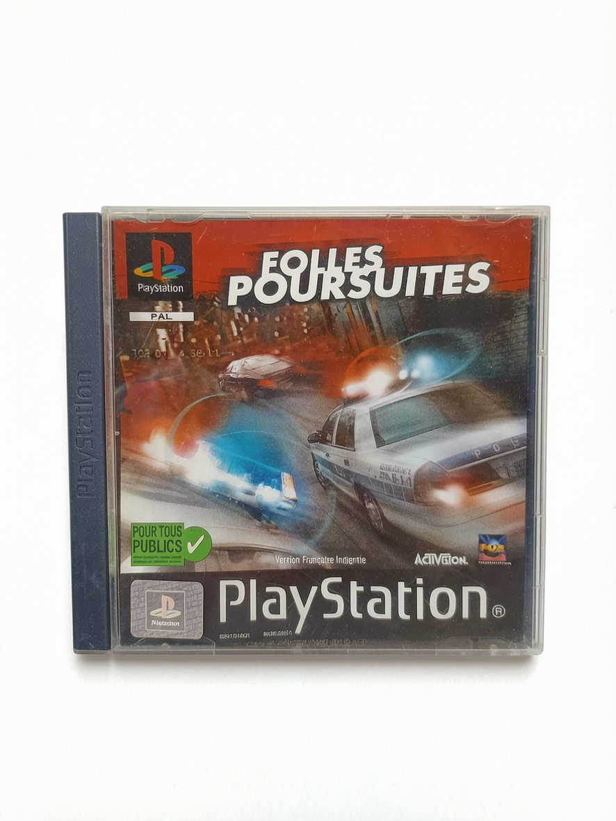 Folles Poursuites — PlayStation — PS1 Seconde Vie