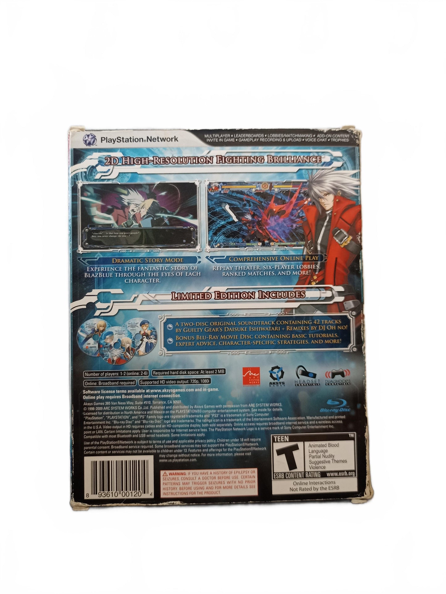 BlazBlue: Calamity Trigger - Limited Edition | PlayStation 3 (PS3)