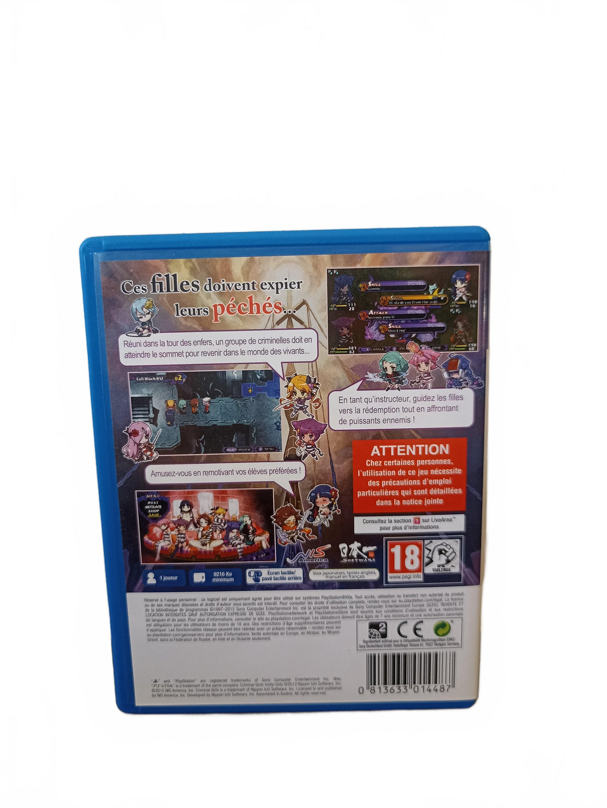 Criminal Girls: Invite Only | PlayStation Vita (PS Vita)
