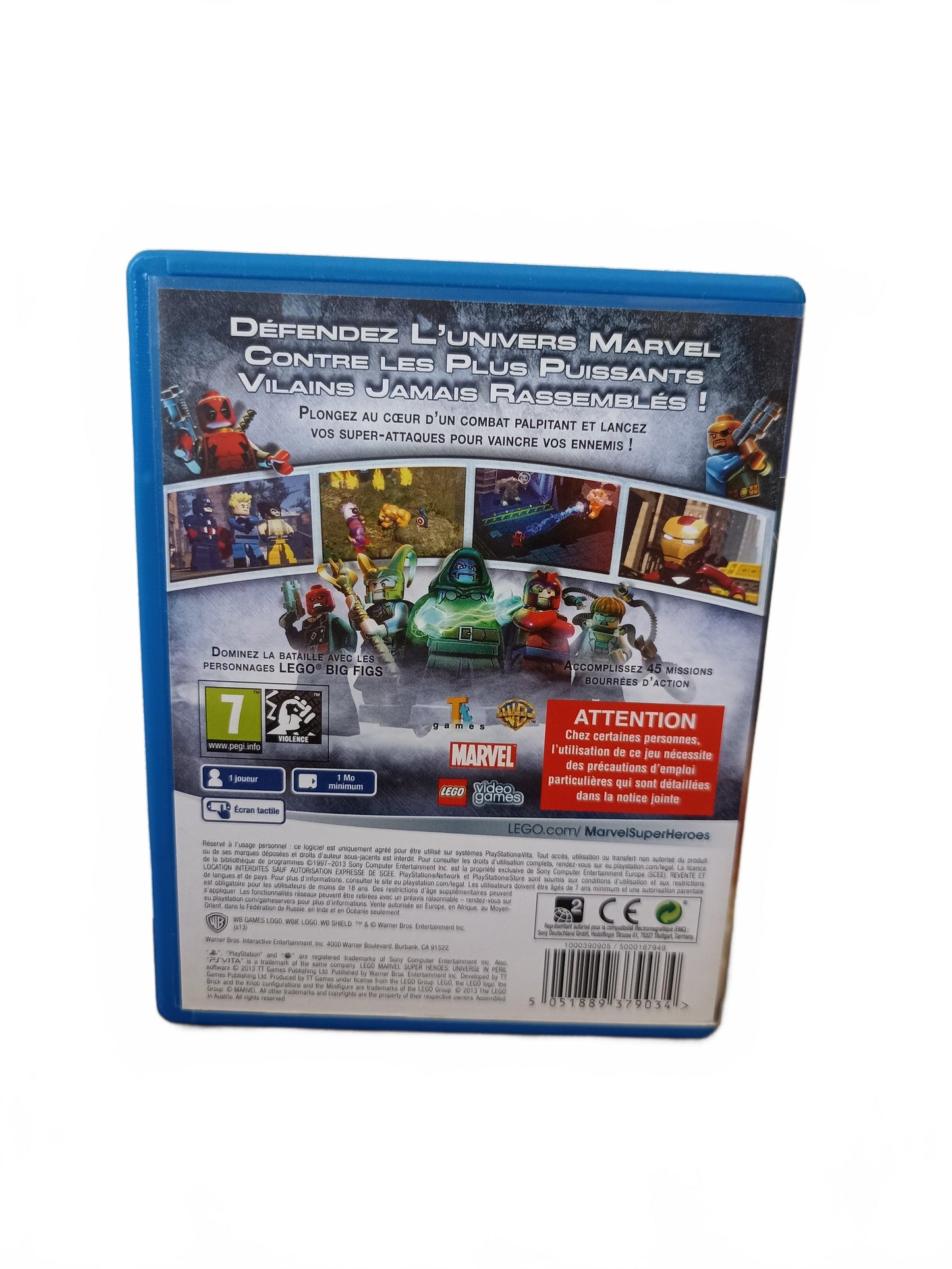 LEGO Marvel Super Heroes: L'Univers en Péril | PlayStation Vita (PS Vita)