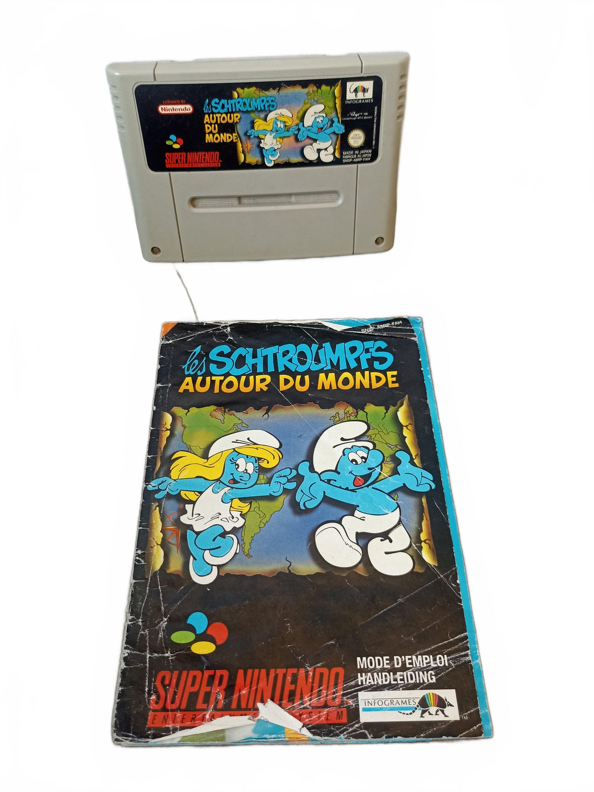 Les Schtroumpfs Autour du Monde | Super Nintendo (SNES)