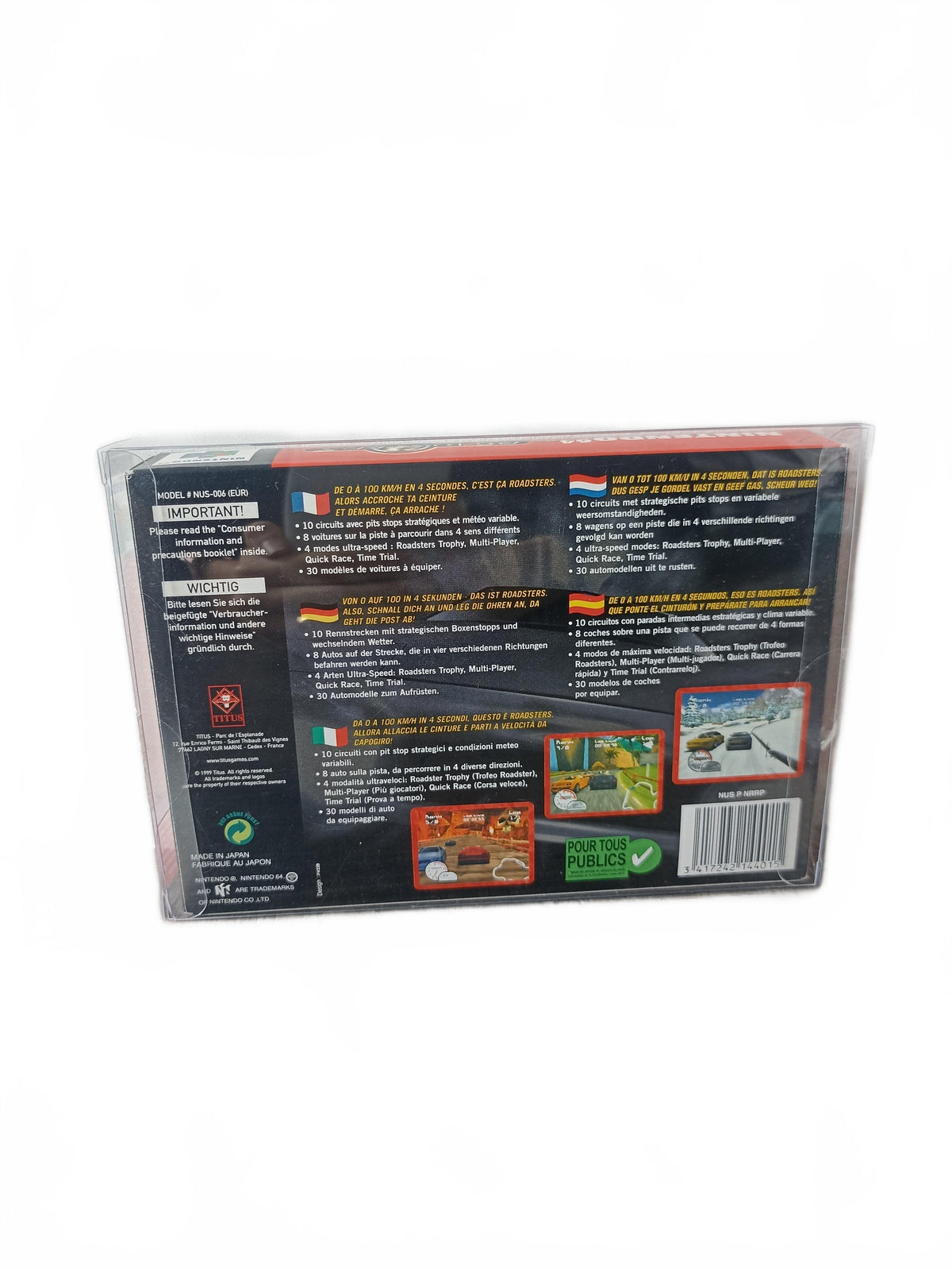 Roadsters - Nintendo 64 (N64)