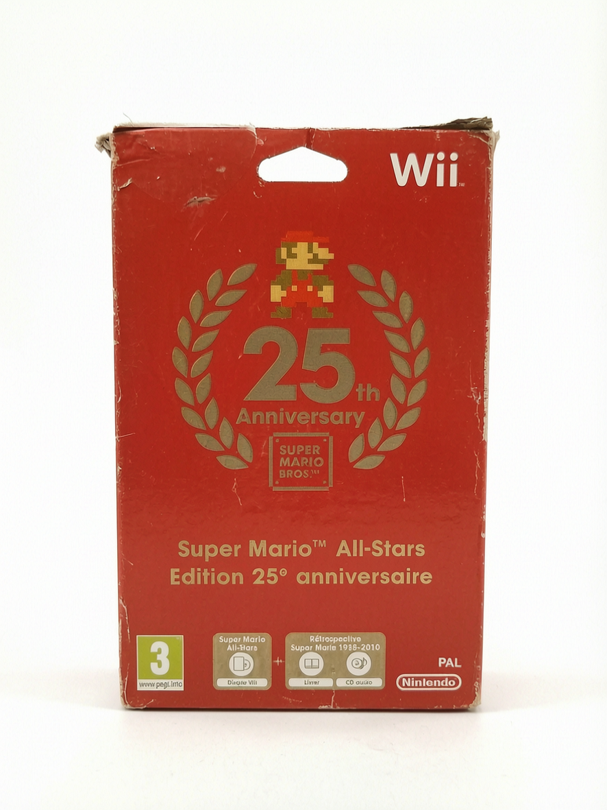 Super Mario All-Stars – Édition 25e anniversaire - Nintendo Wii, coffret