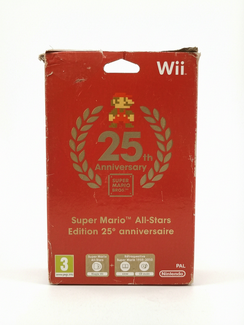 Super Mario All-Stars – Édition 25e anniversaire - Nintendo Wii, coffret