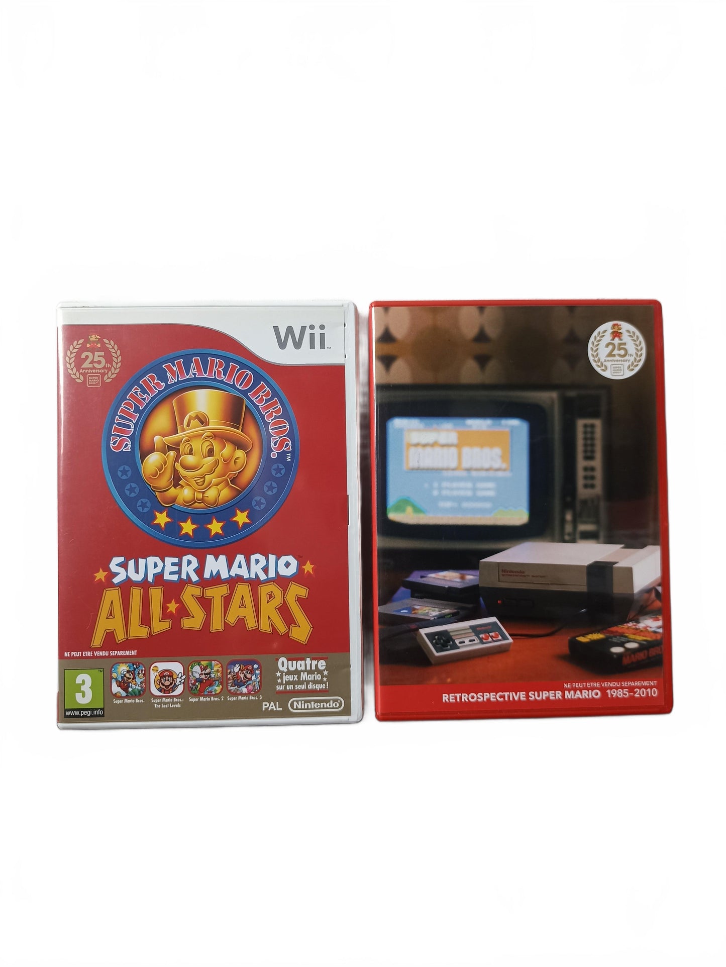 Super Mario All-Stars – Édition 25e anniversaire - Nintendo Wii, coffret