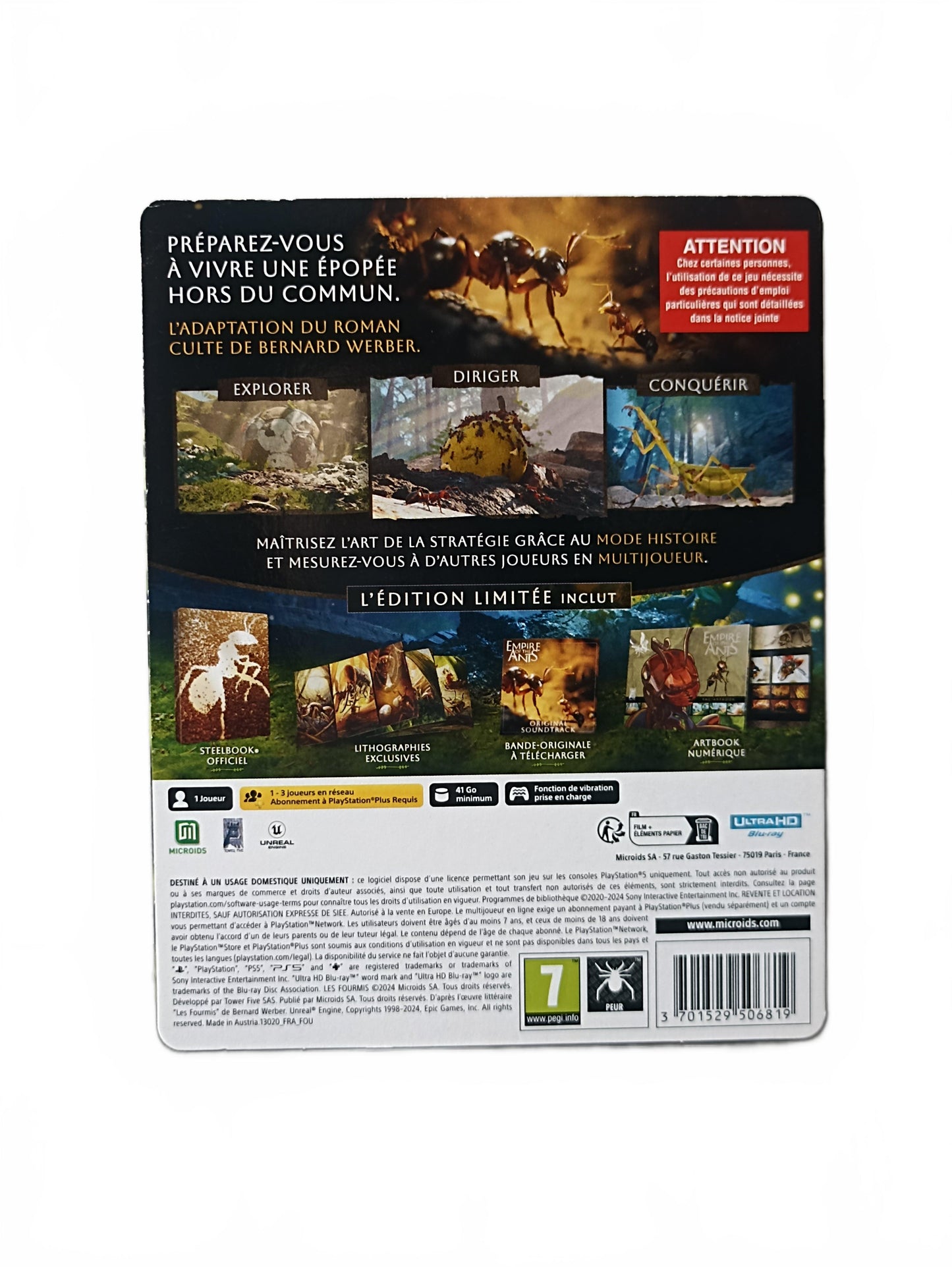 Les Fourmis / Empire of the Ants – Édition limitée - PlayStation 5 (PS5)