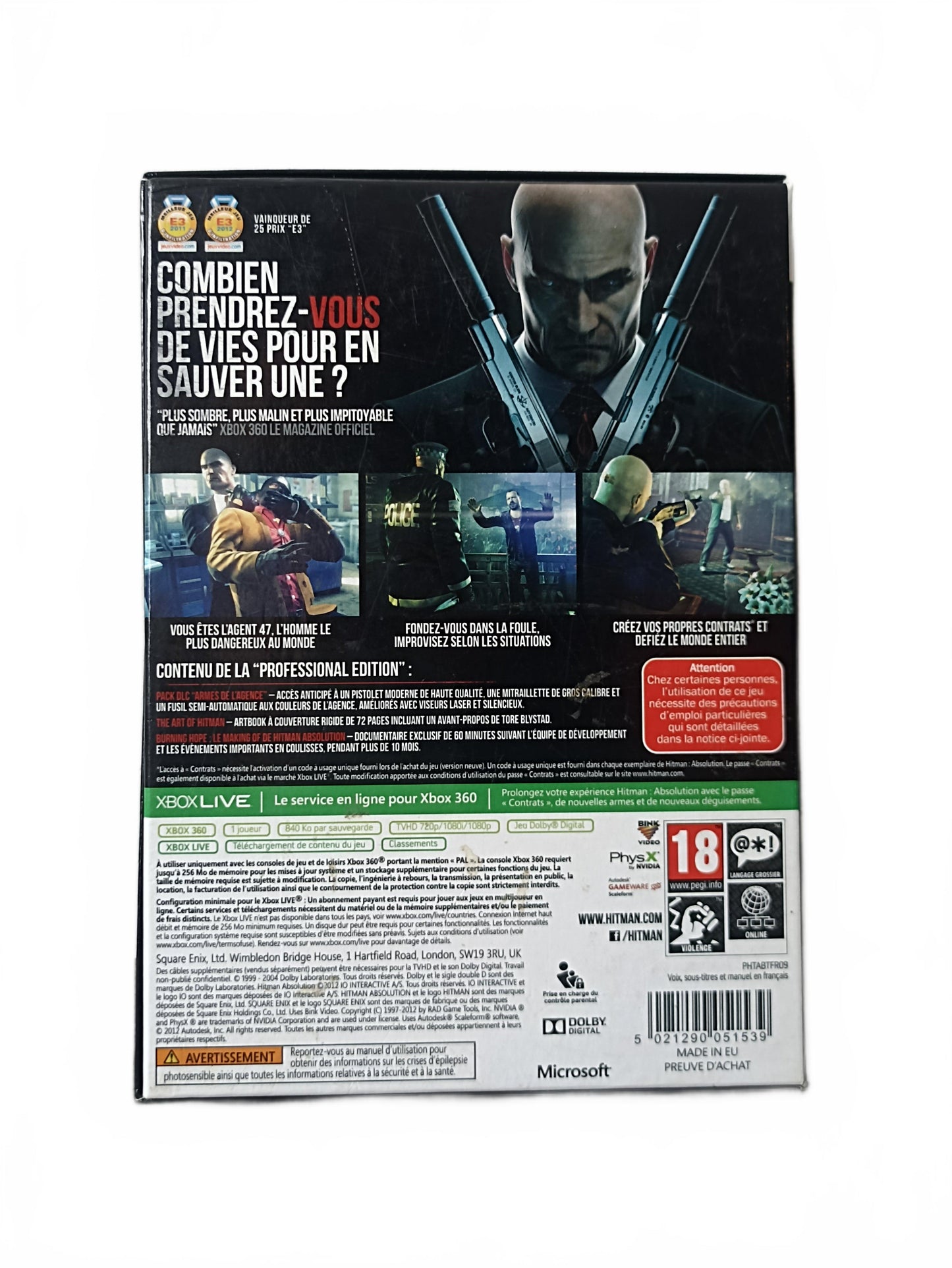 Hitman: Absolution – Professional Edition - Xbox 360