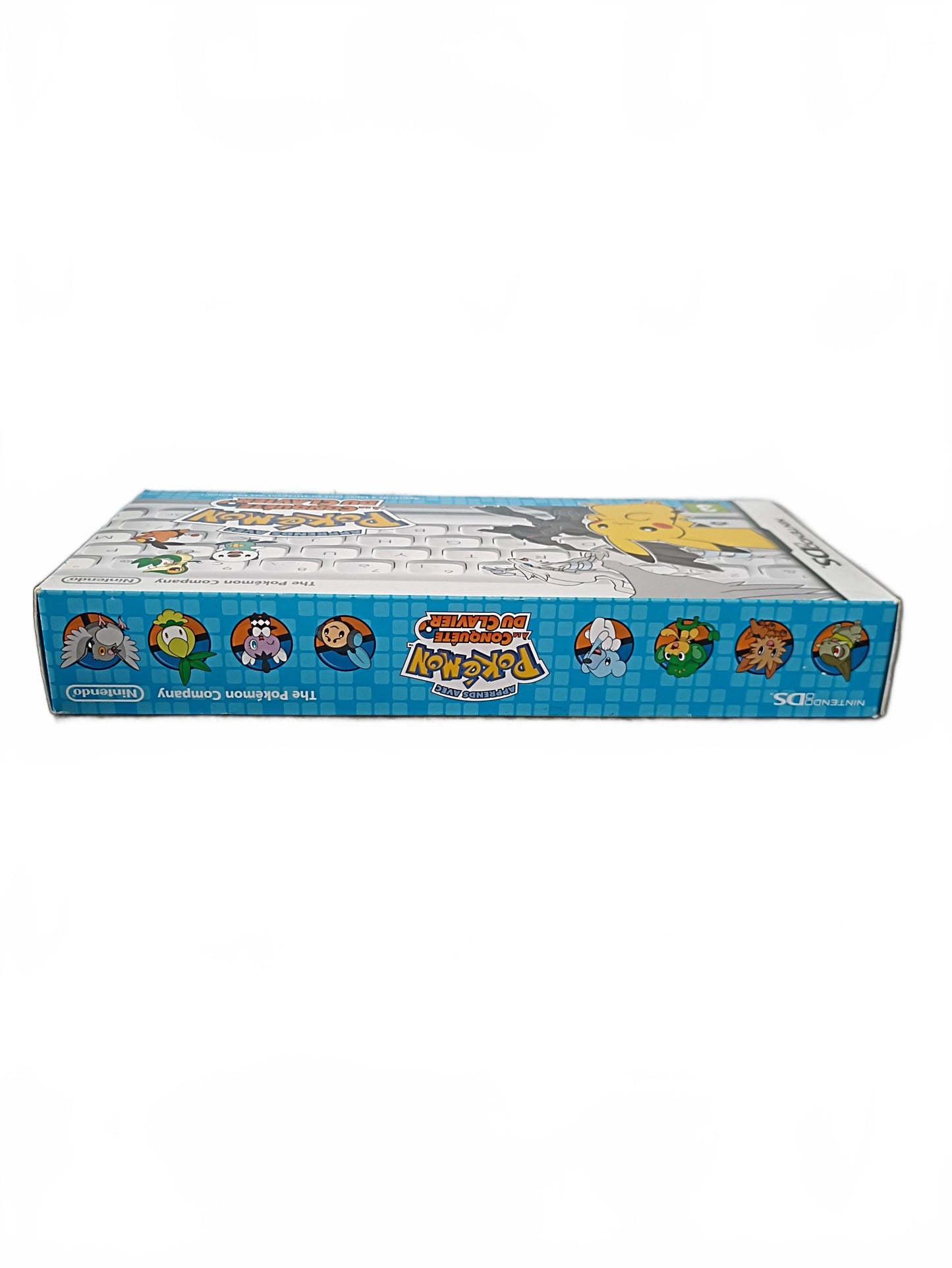 Apprends avec Pokémon : À la conquête du clavier - Nintendo DS, coffret avec clavier