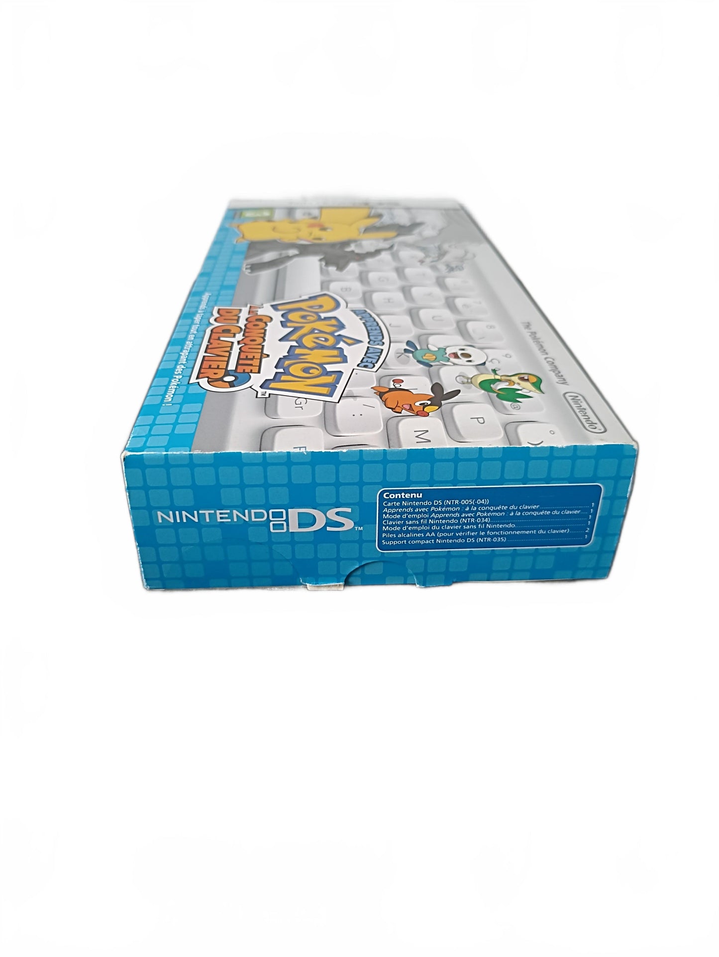 Apprends avec Pokémon : À la conquête du clavier - Nintendo DS, coffret avec clavier