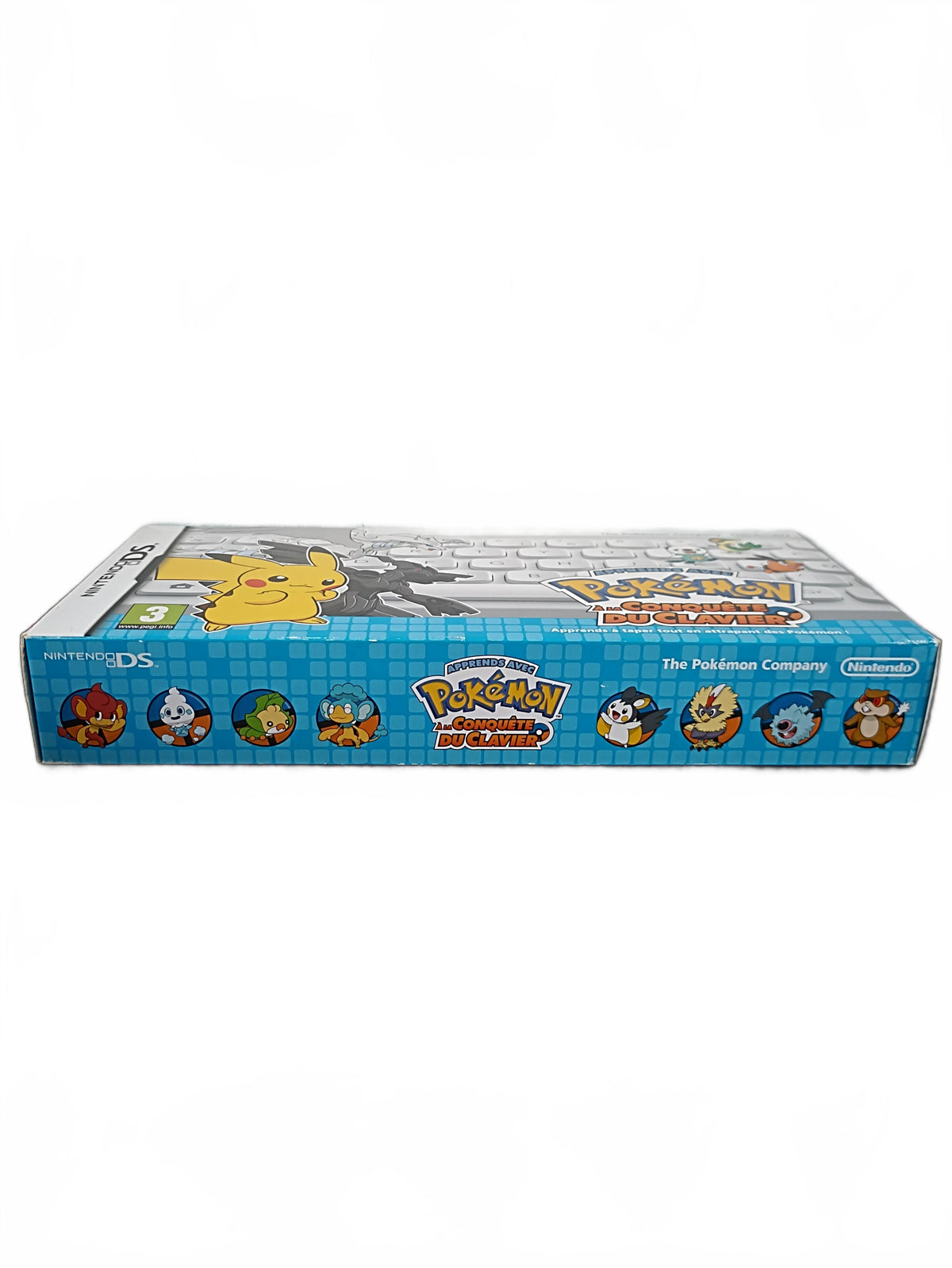 Apprends avec Pokémon : À la conquête du clavier - Nintendo DS, coffret avec clavier