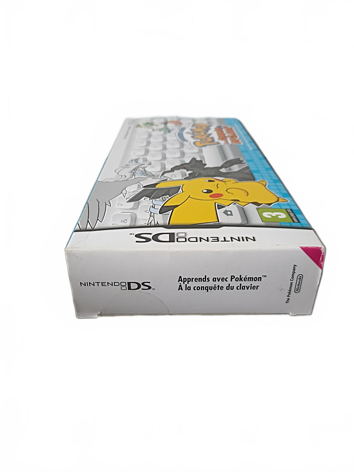 Apprends avec Pokémon : À la conquête du clavier - Nintendo DS, coffret avec clavier