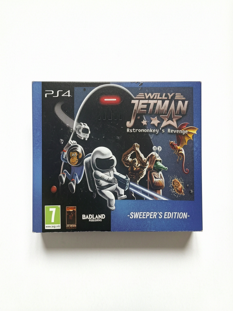 Willy Jetman: Astromonkey’s Revenge – Sweeper’s Edition — PlayStation 4 (PS4)