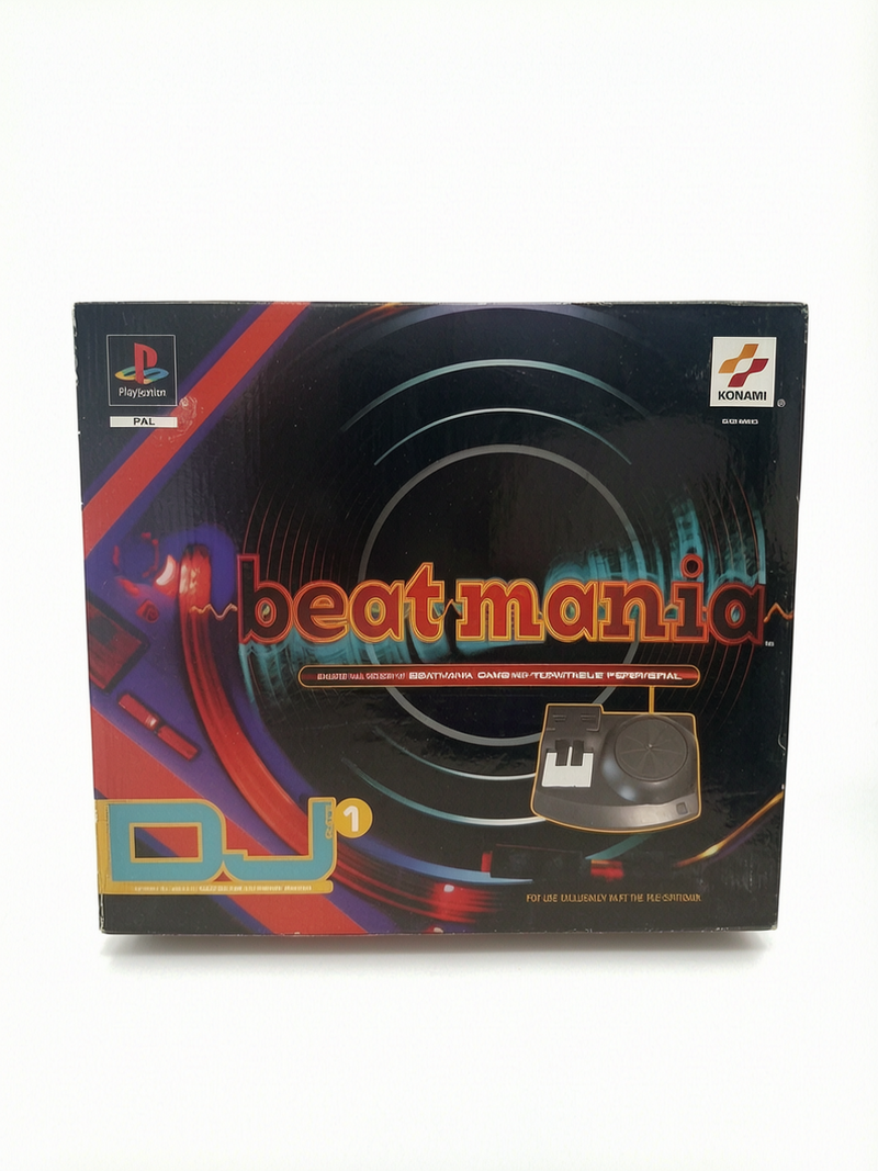 Beatmania + Turntable Peripheral — PlayStation 1 (PS1)